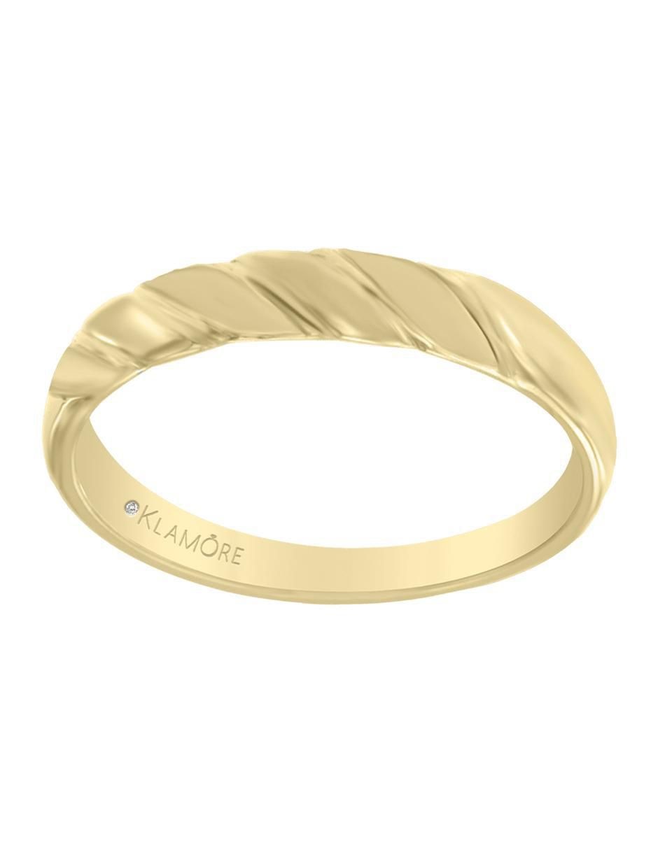 Argolla de oro 14 k Satura
