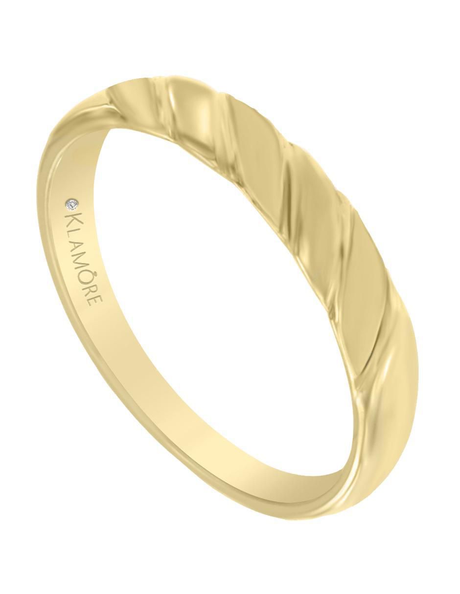 Argolla de oro 14 k Satura 3