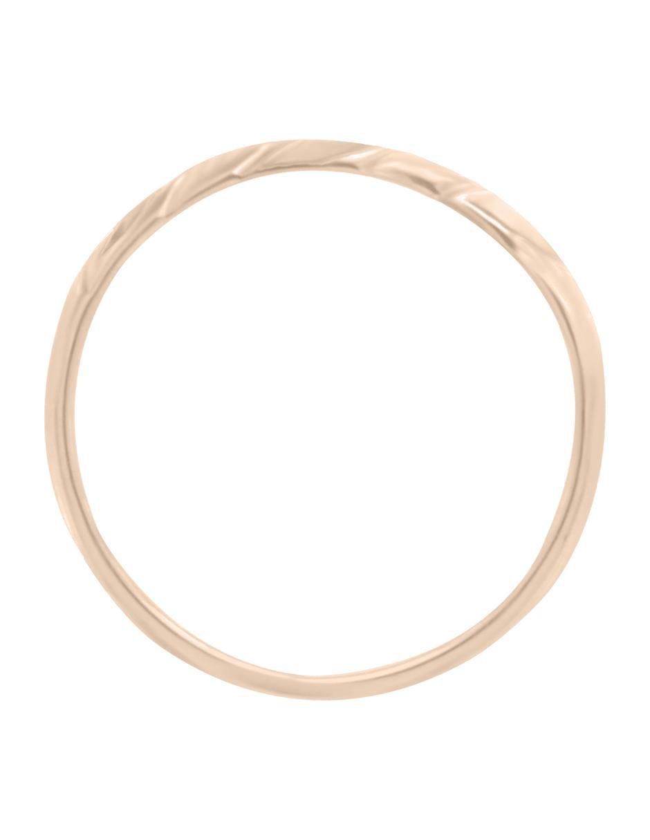Argolla de oro 14 k Satura 2