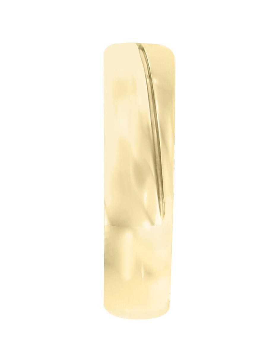 Argolla "de" oro 14 k klamore dorado diamante