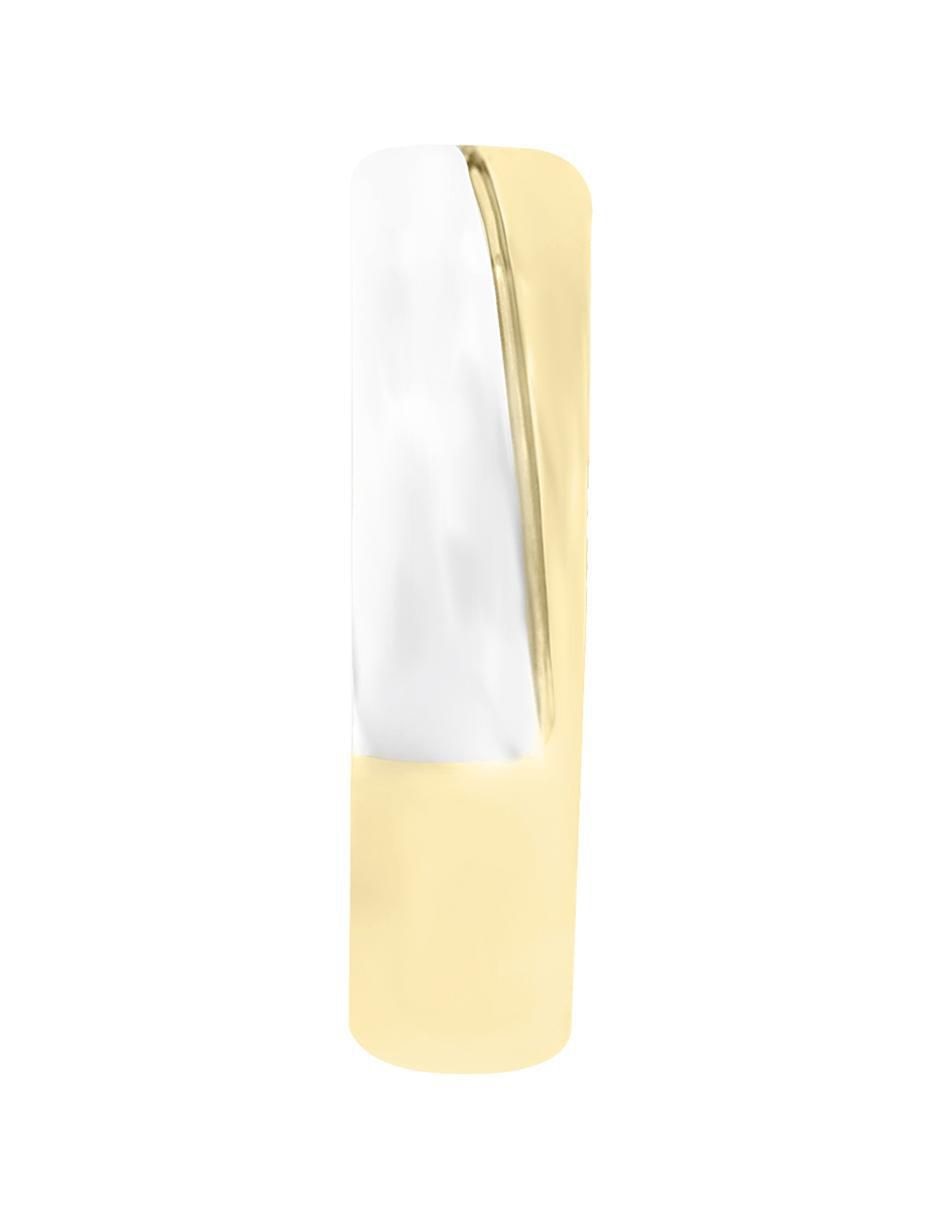 Argolla de oro 14 k diamante 3