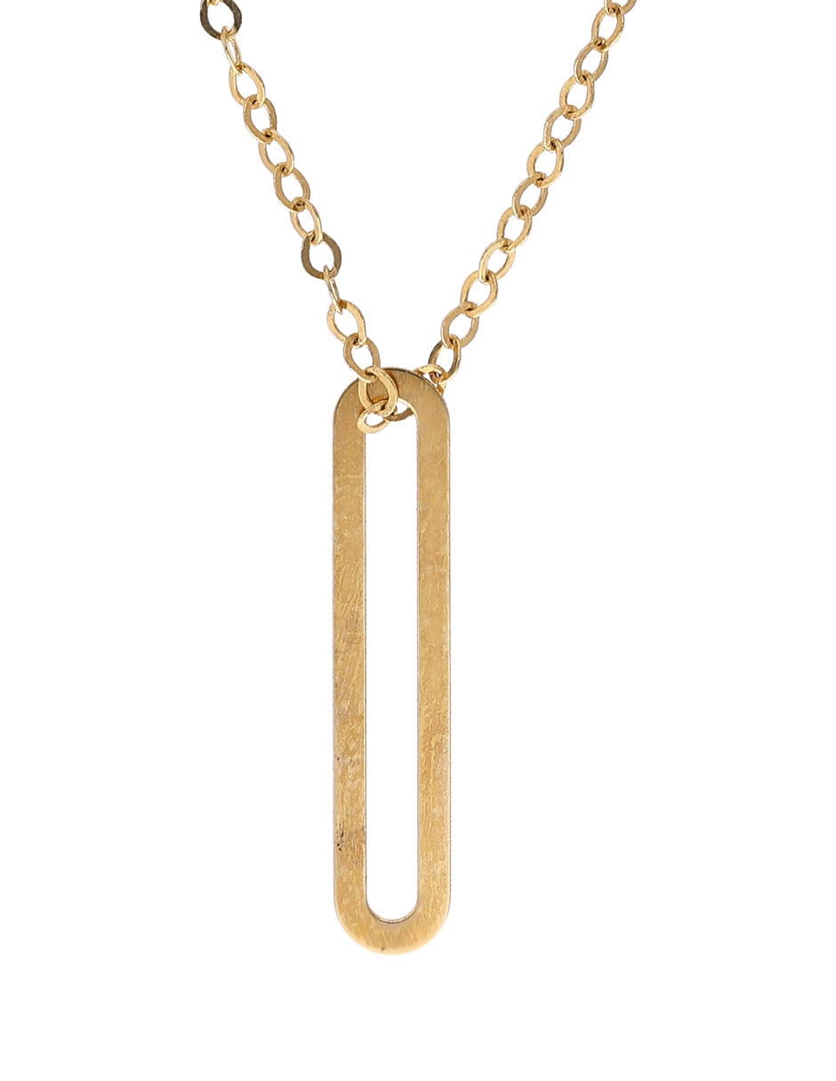Collar de oro amarillo 14 K