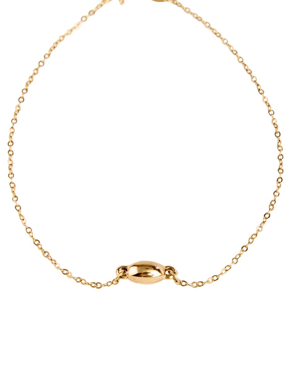 Pulsera de oro 14 K con acabado pulido 2