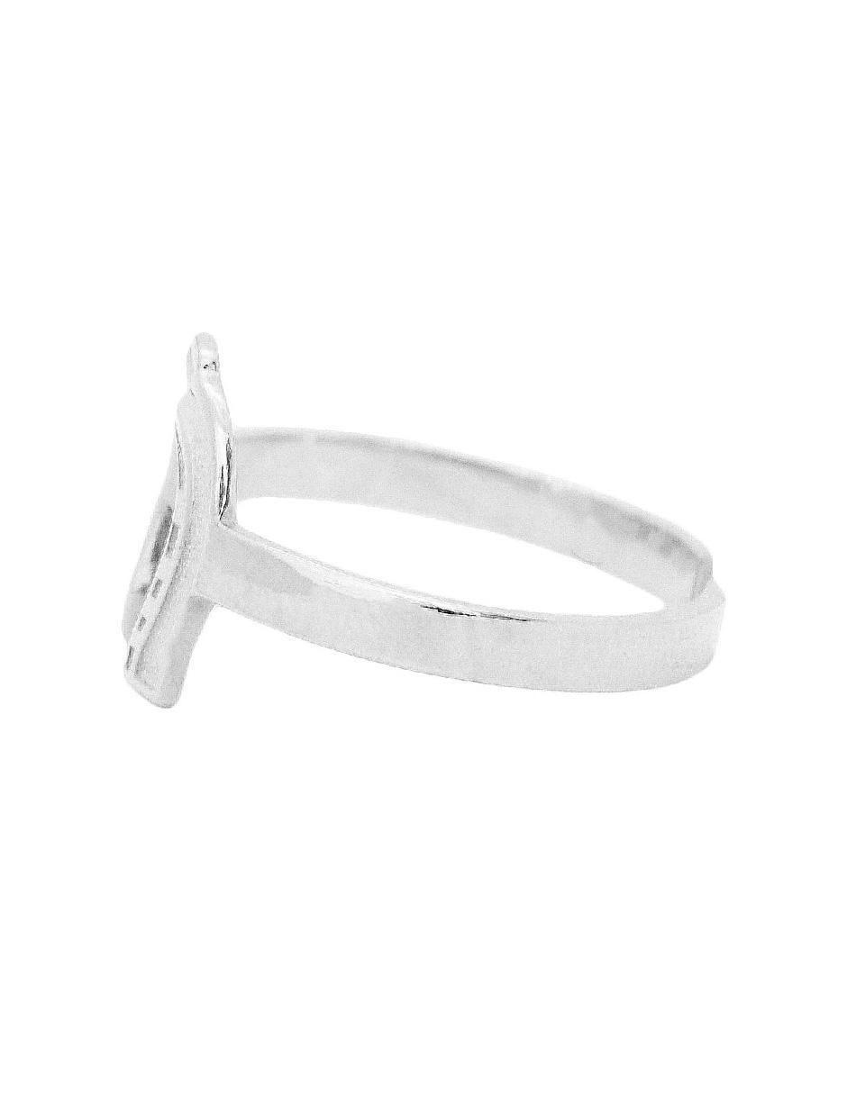 Anillo "de (si aplica)" ninguna teresa díaz joyería mexicana elegancia equina sin temática p 925 "de" plata sin gema