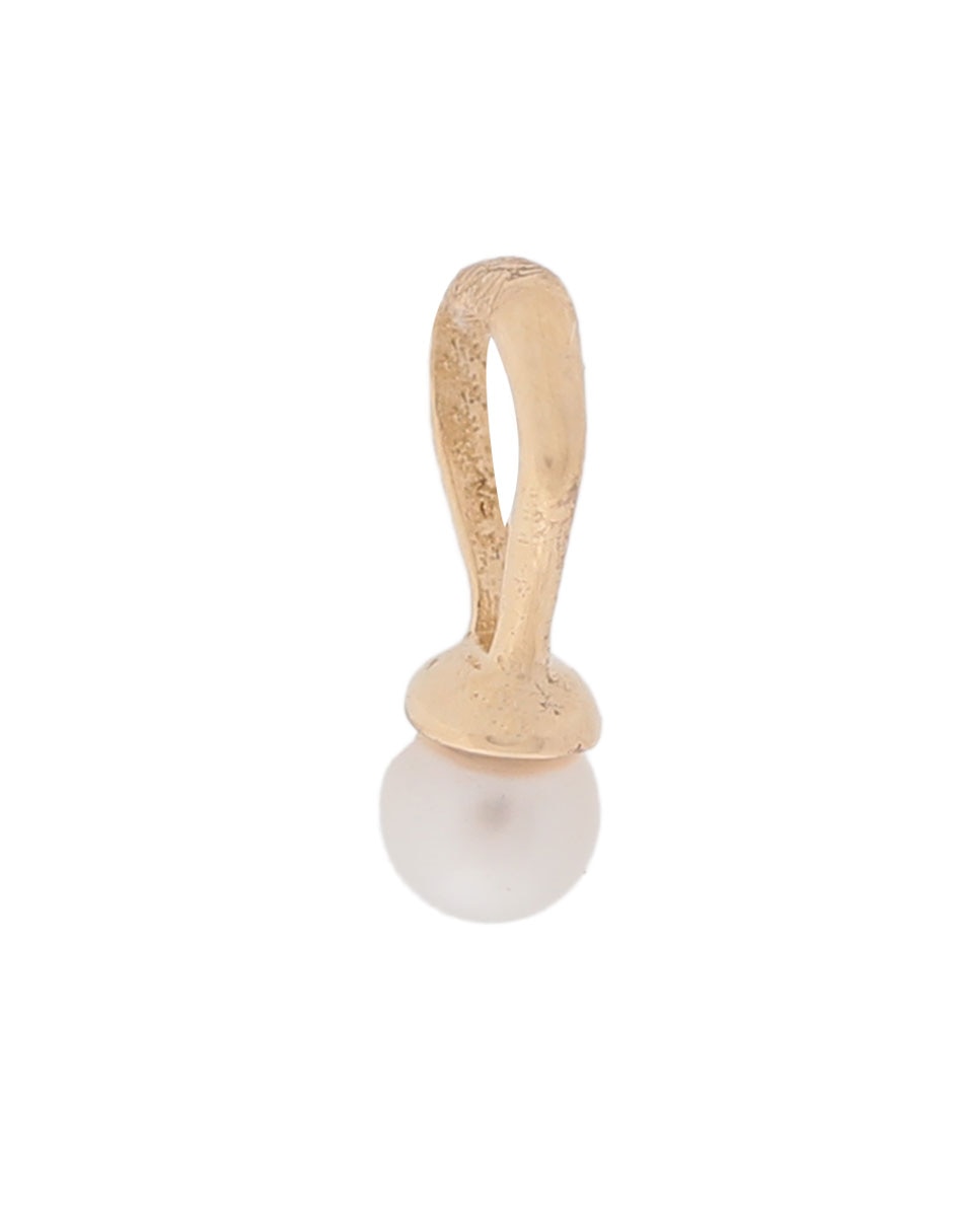Charm circular de oro amarillo 14 K 2