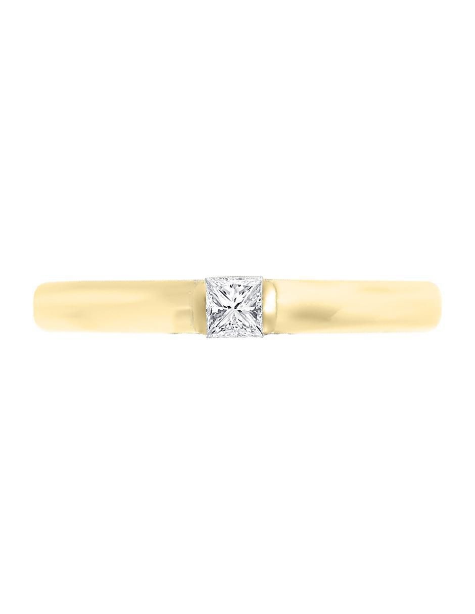 Argolla de oro 14 k Naty diamante Argolla de oro 14 k Naty diamante