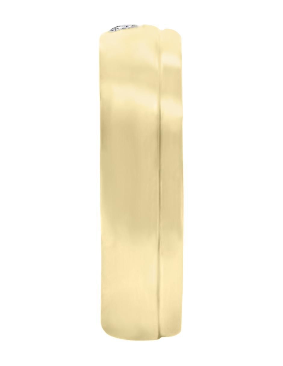 Argolla "de" oro 14 k essenza lepus diamante