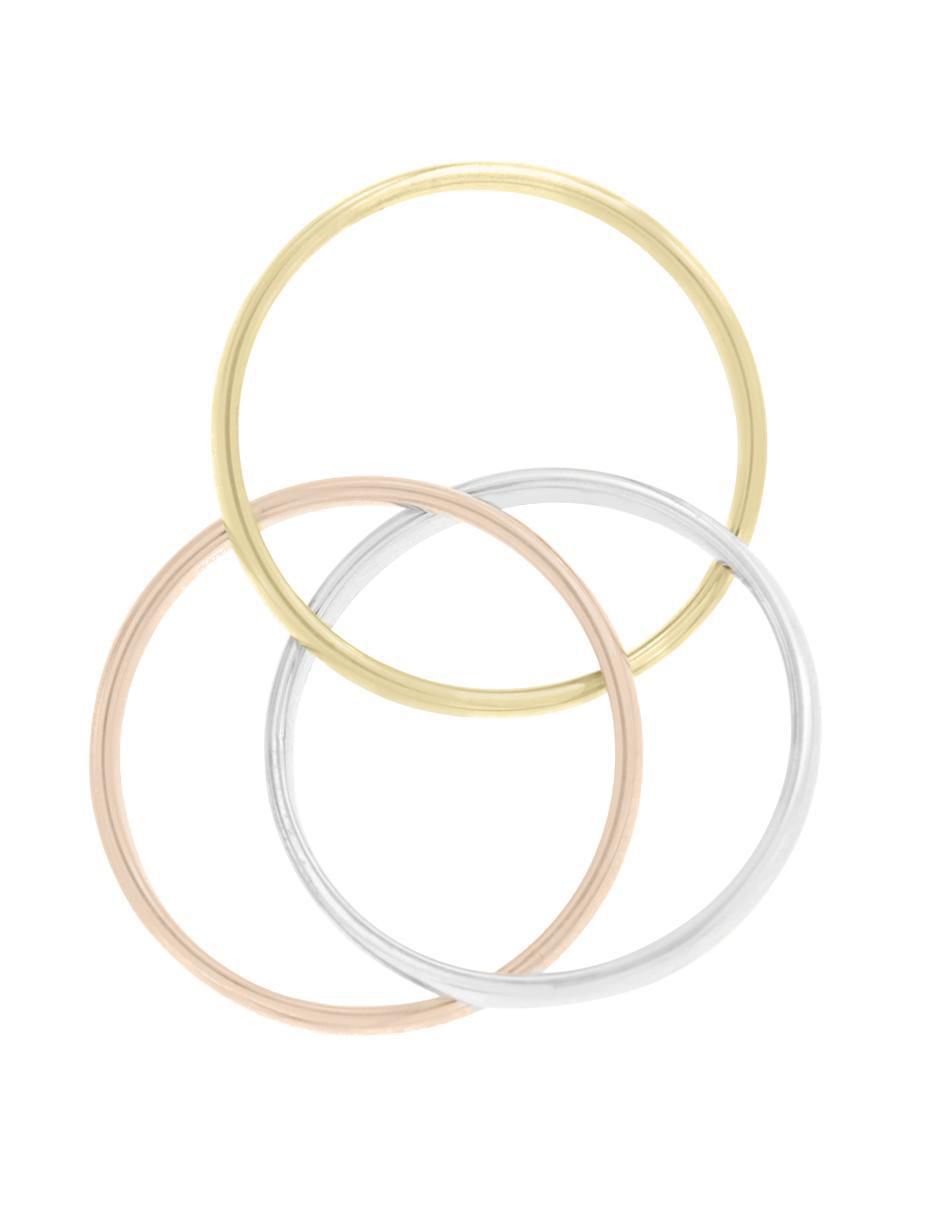 Argolla de oro florentino 14 k Sheila 5