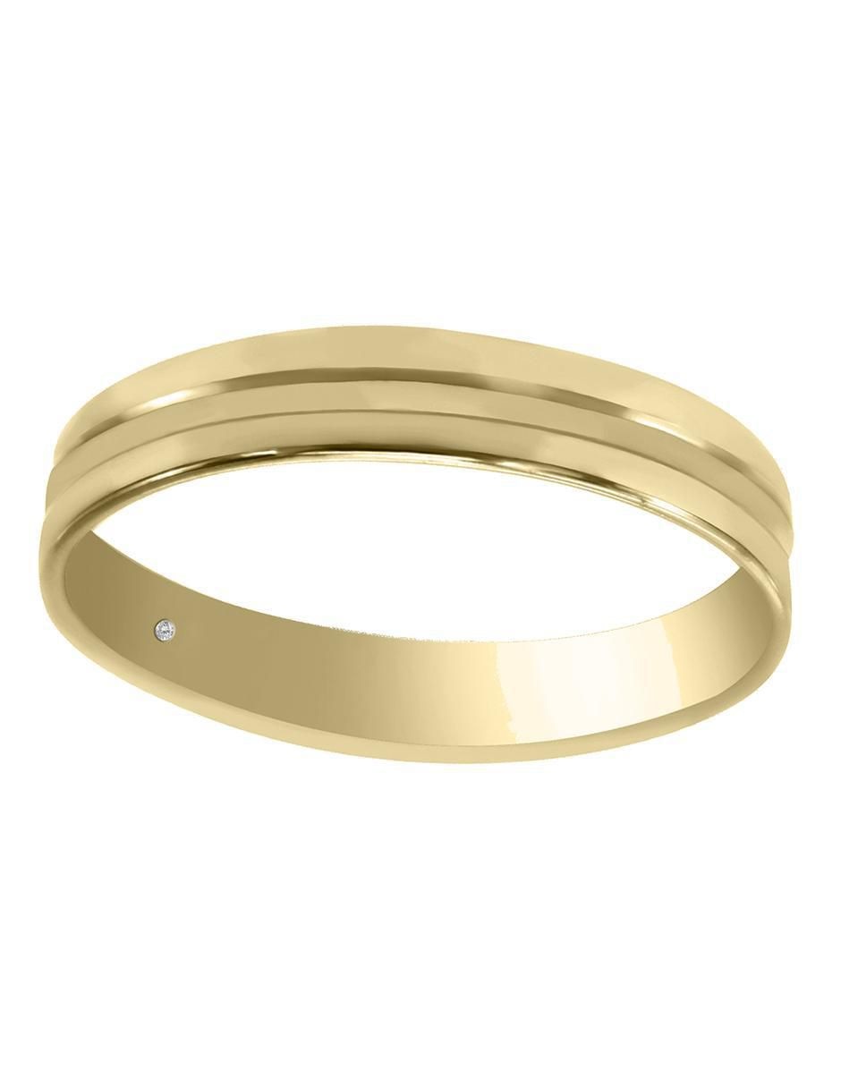 Argolla de oro 14 k Brina
