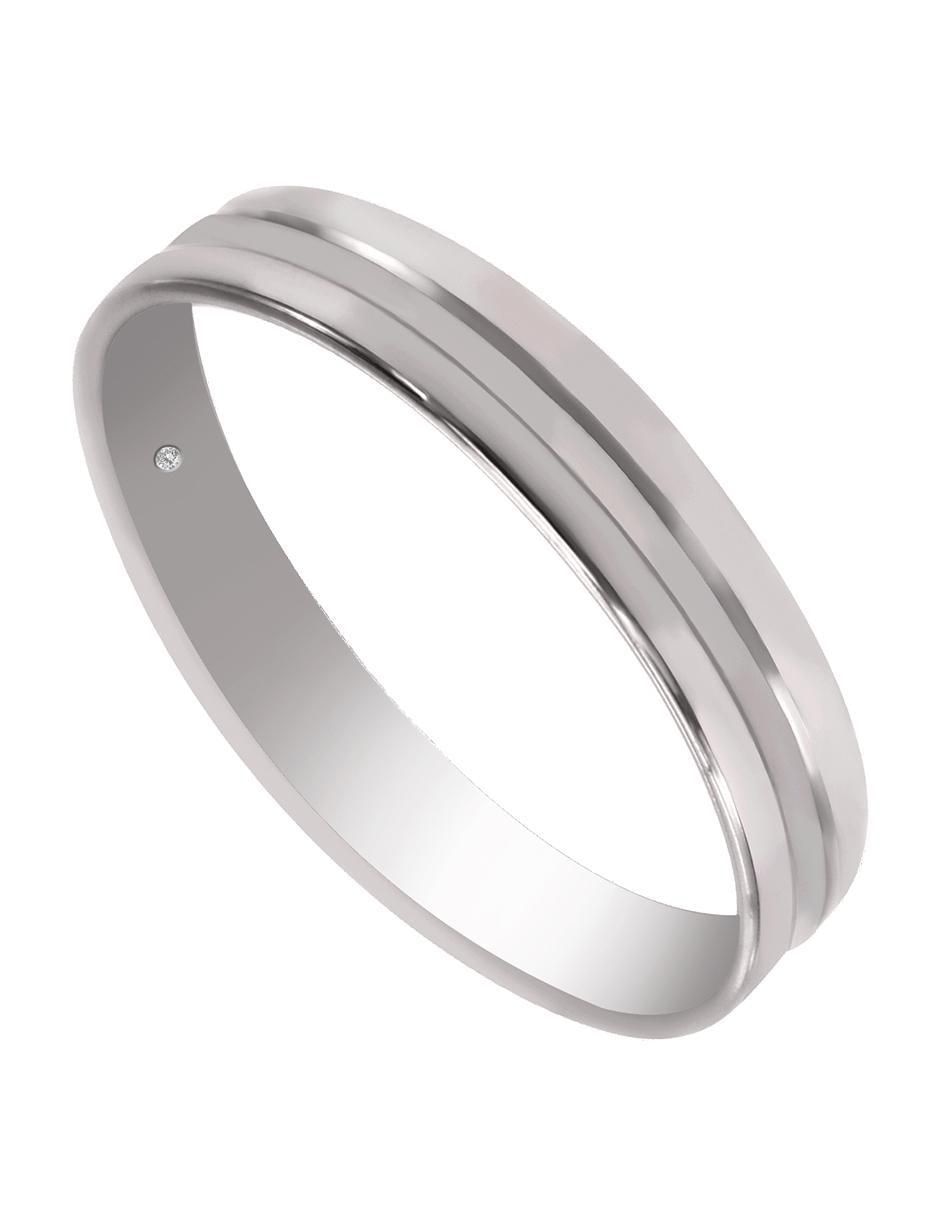 Argolla de oro 14 k Brina 2
