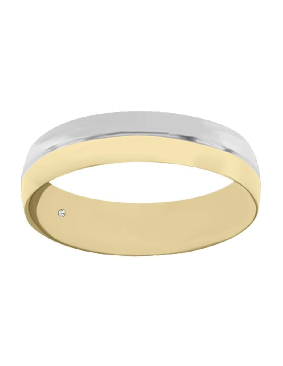 Argolla de oro 14 k Delfina
