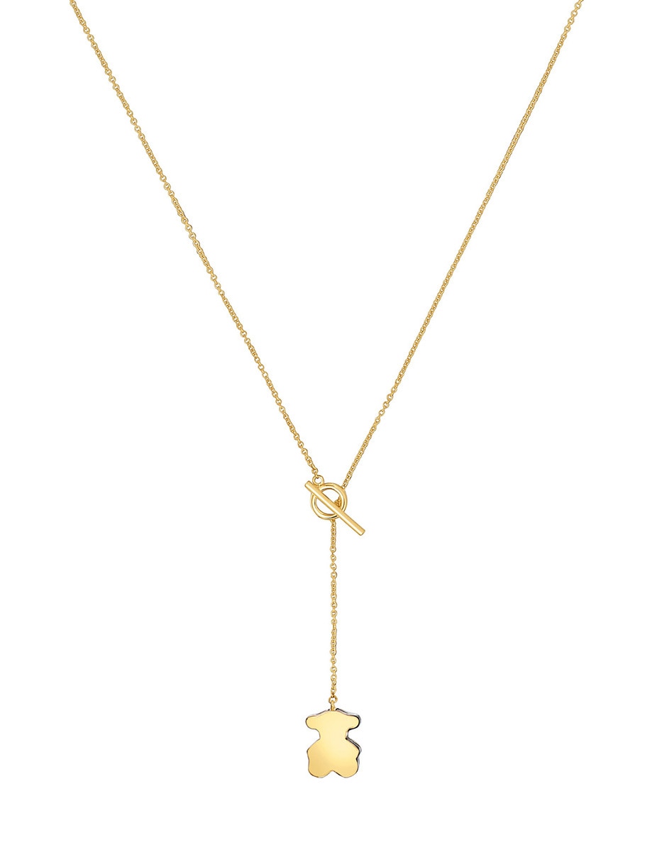 Collar de oso de oro amarillo 18 K