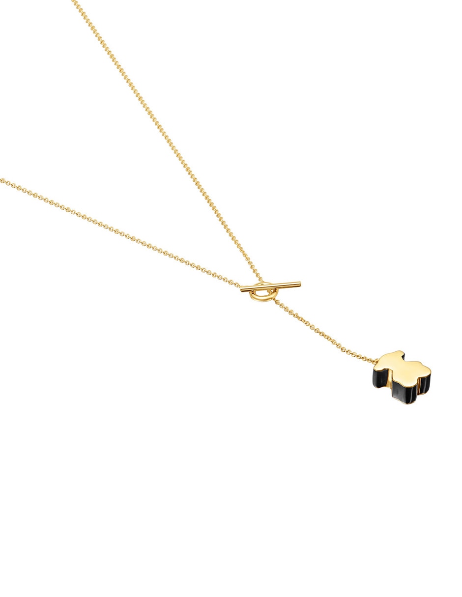 Collar de oso de oro amarillo 18 K 2