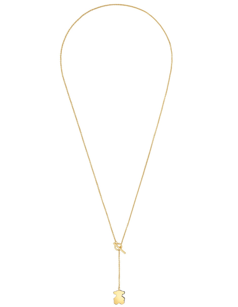 Collar de oso de oro amarillo 18 K 6