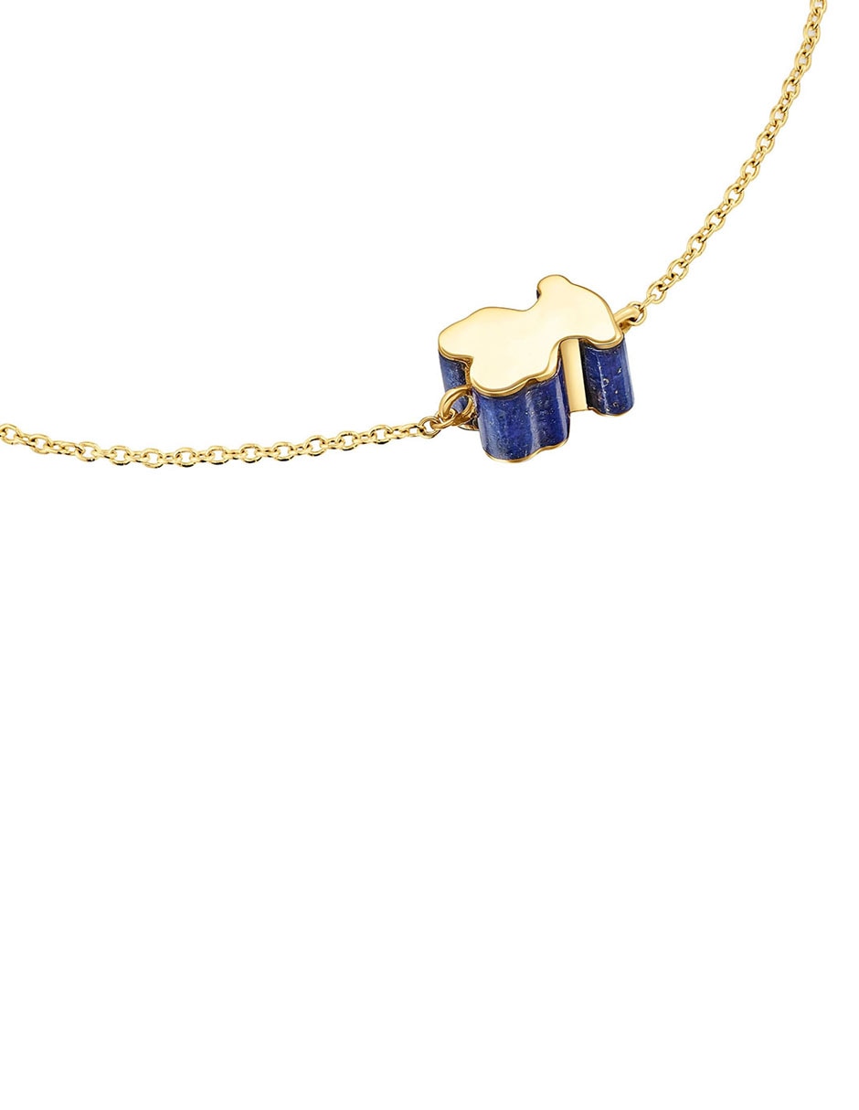 Pulsera de oro 18 K 1950 con acabado liso 3