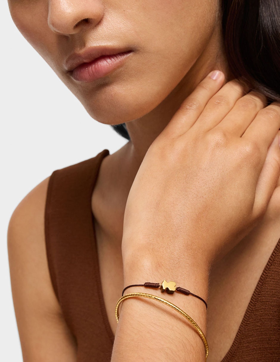 Pulsera de oro 18 K 1950 con acabado pulido 5