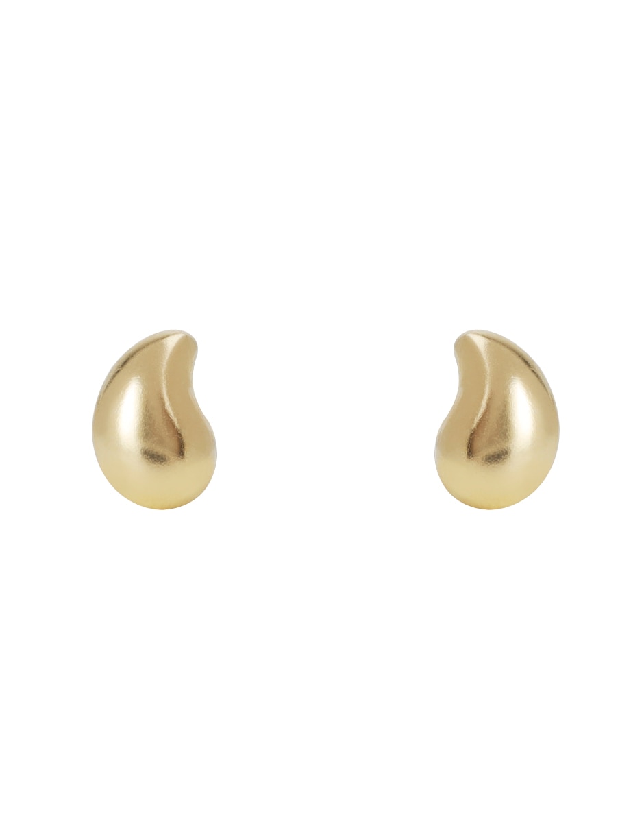 Broqueles de gota de oro