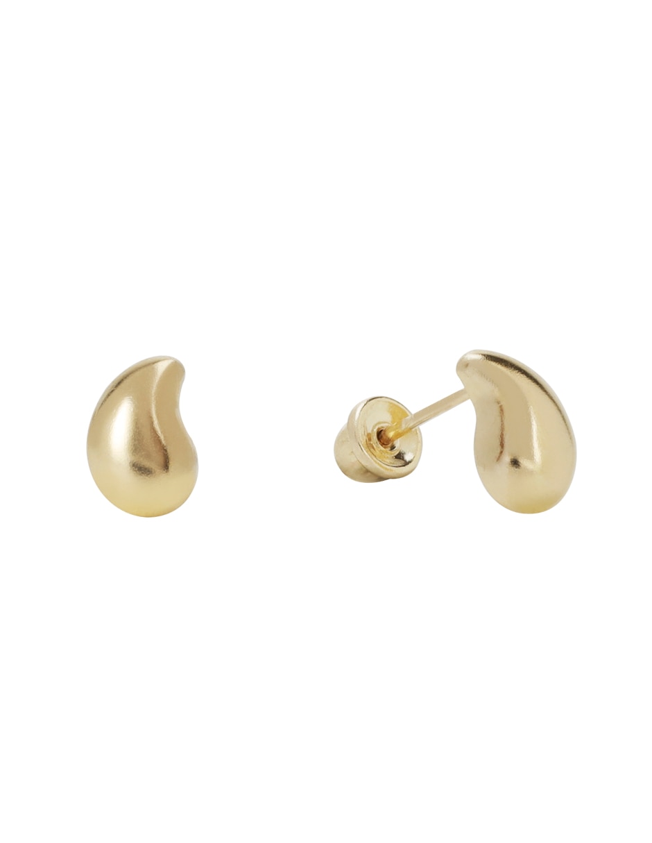 Broqueles de gota de oro 2