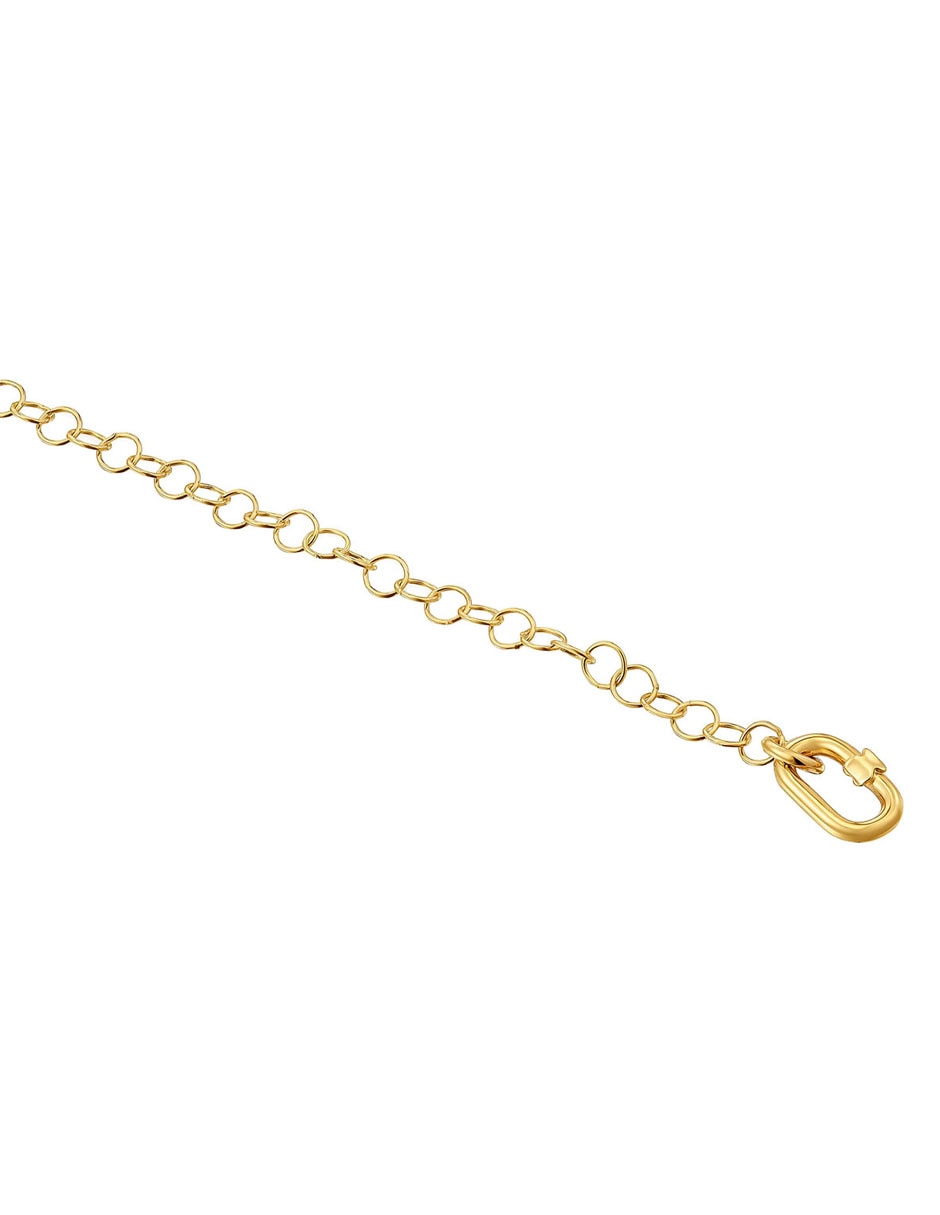 Pulsera de oro amarillo 18 k Hold Oval 3