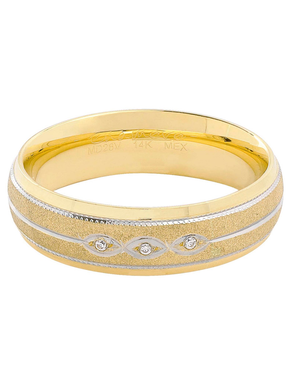 Argolla de oro 14 k