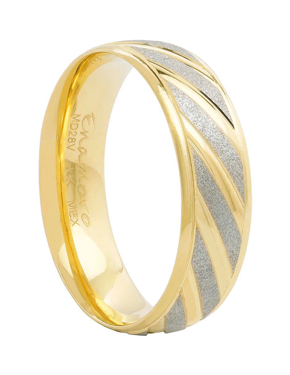 Argolla de oro 14 k 4