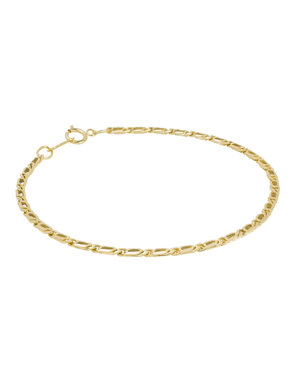 Pulsera de oro 14 K con acabado brillante 2