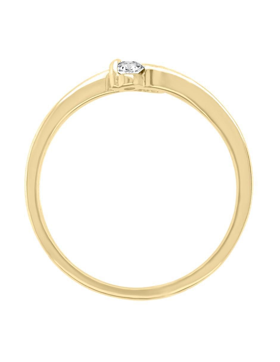 Anillo "de (si aplica)" redondo fianelli vivian sin temática 14 k "de" oro diamante