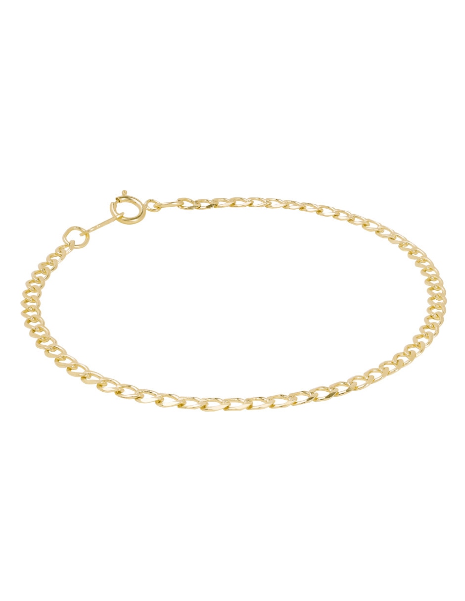 Pulsera de oro 14 K con acabado brillante 2