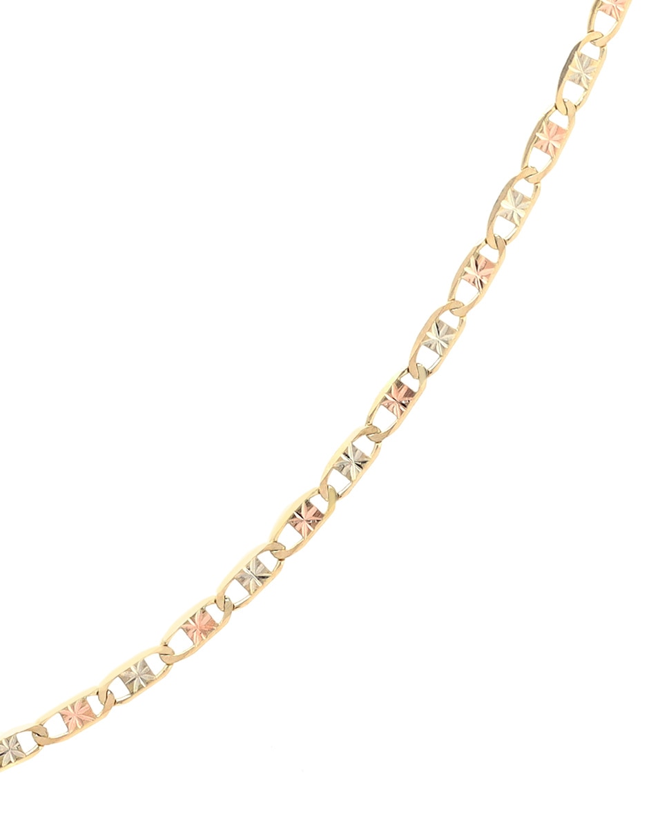 Collar de oro florentino 14 K 4