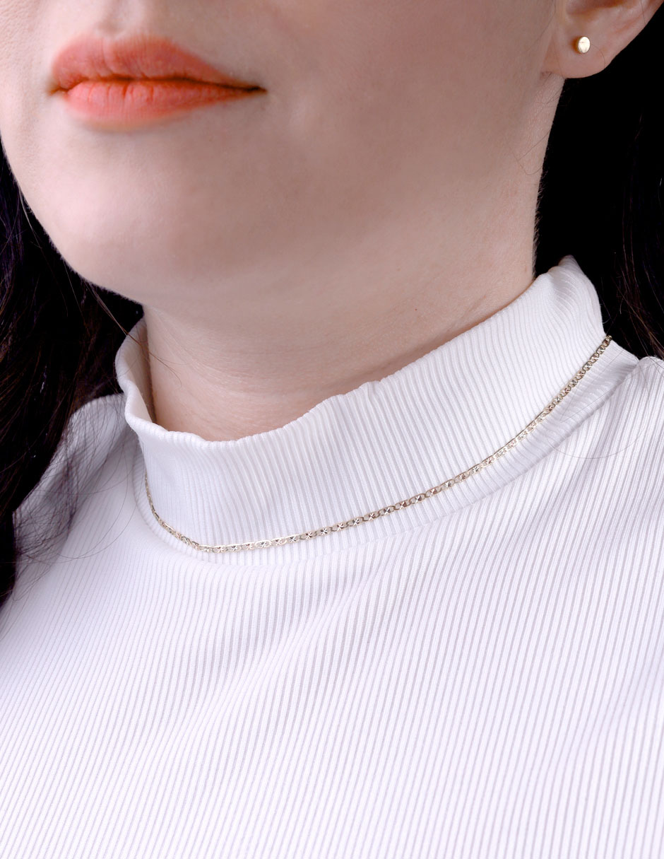Collar de oro florentino 14 K 5