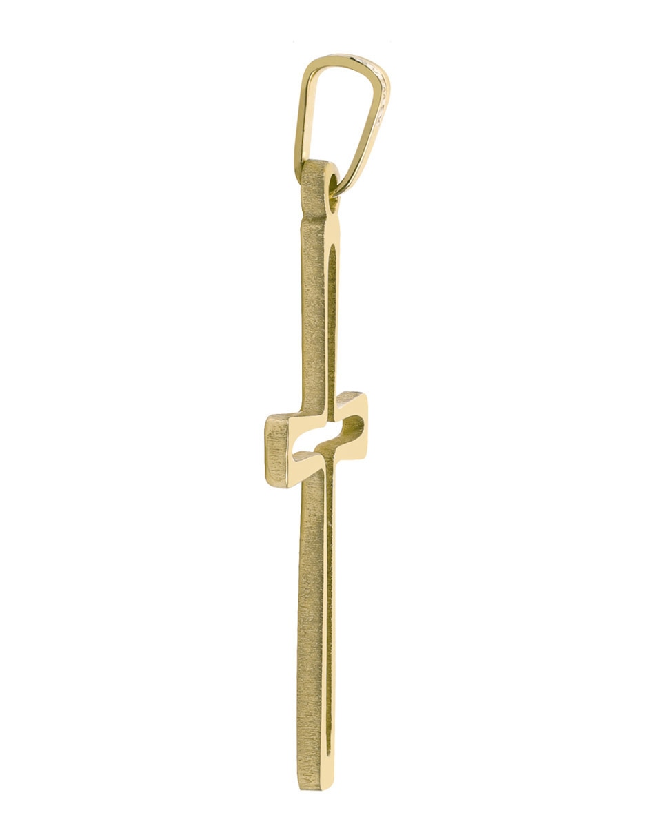 Dije de cruz de oro 14 K 3