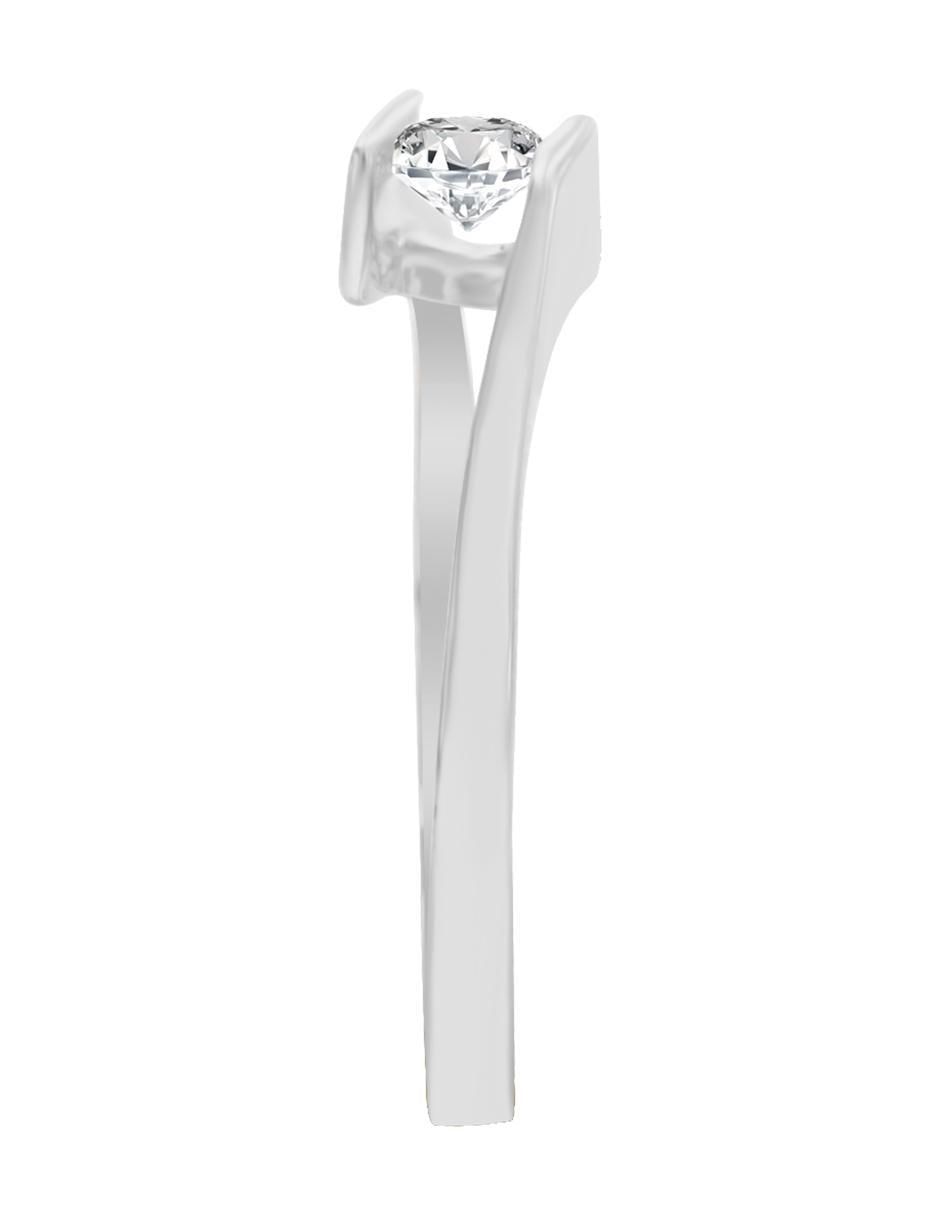 Solitario 14 k Arlene diamante 4