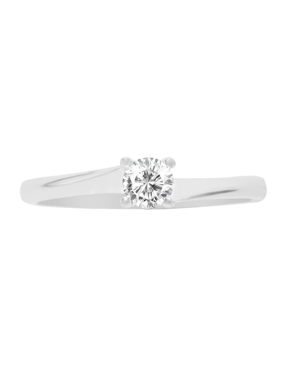 Solitario de oro 14 k Danya diamante Solitario de oro 14 k Danya diamante