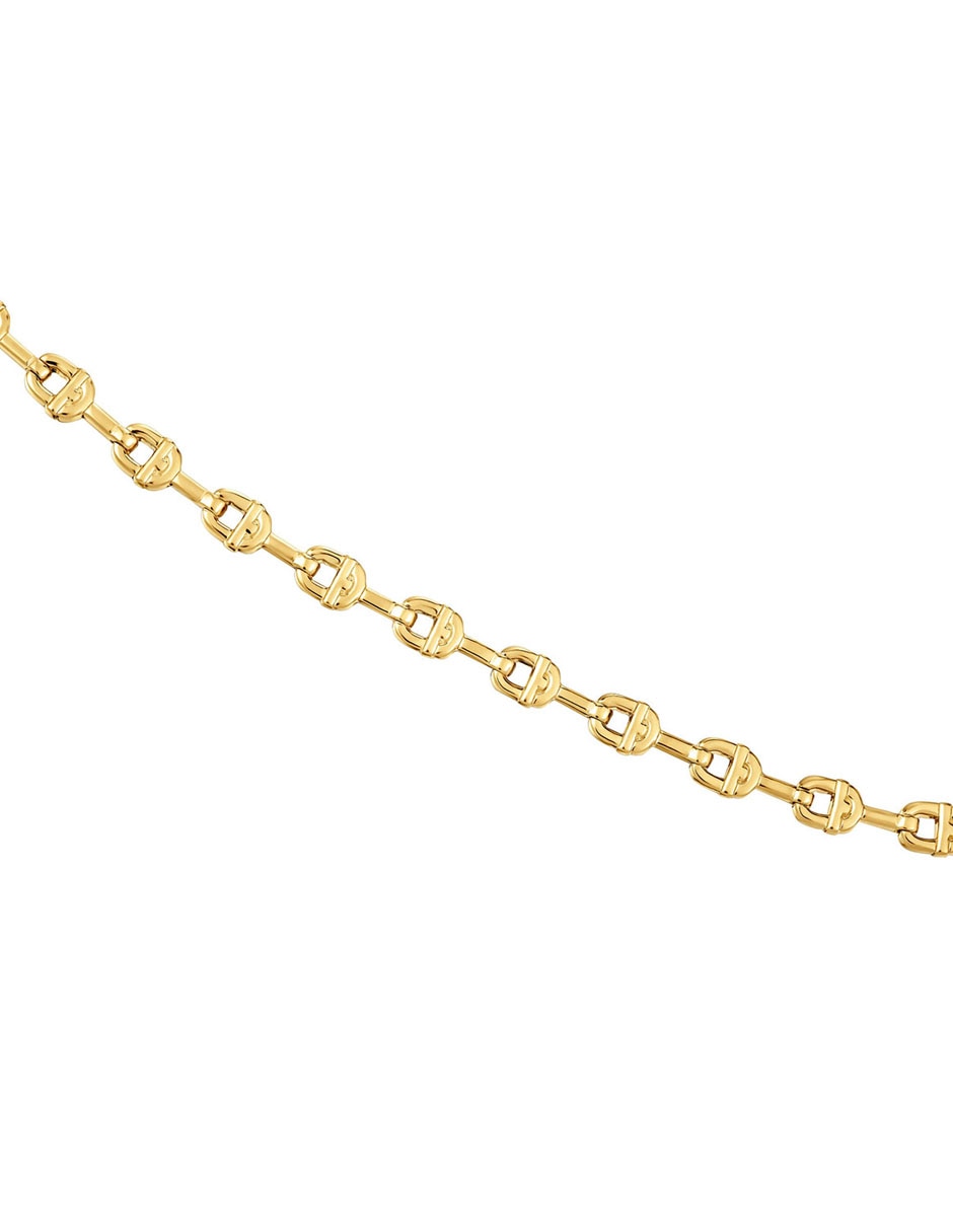 Collar de eslabones Manifesto de plata P 925 2