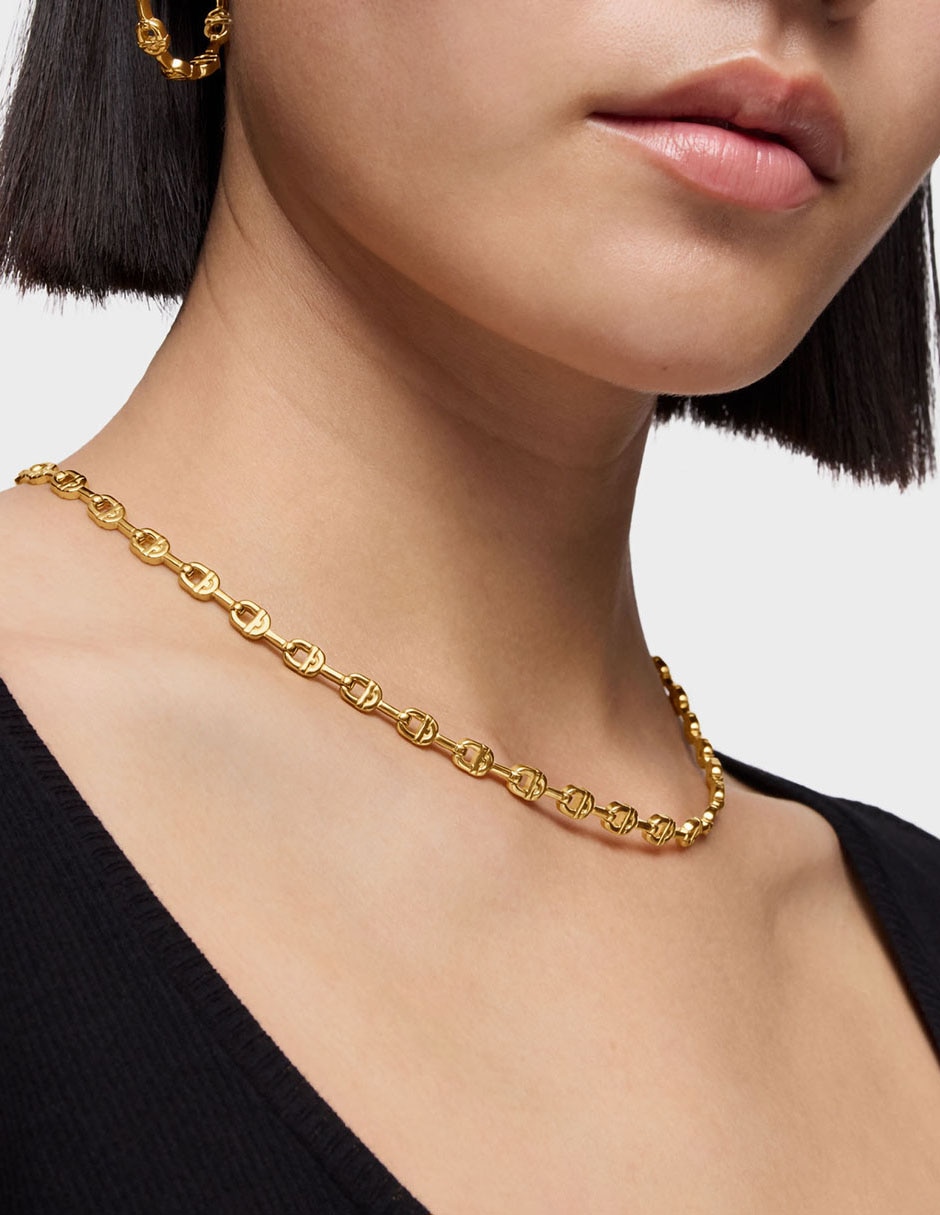 Collar de eslabones Manifesto de plata P 925 5