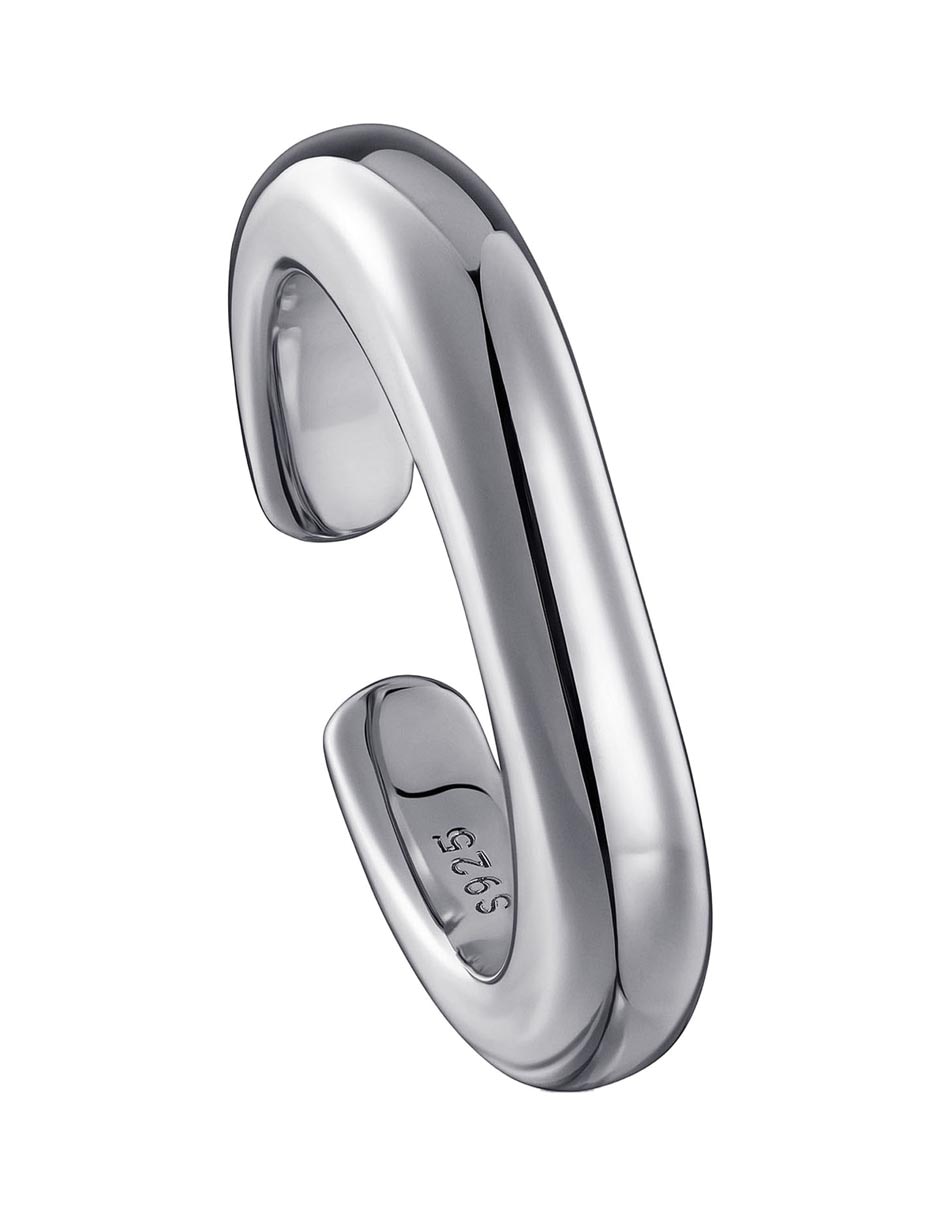 Anillo Line P 925 de plata brillante 7
