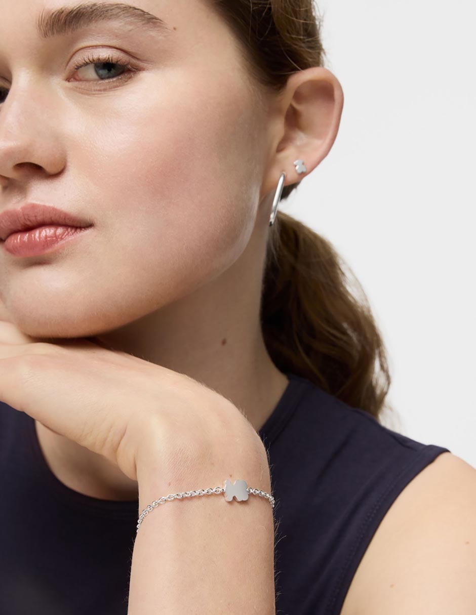 Pulsera de plata P 925 Sweet Dolls con acabado liso 5