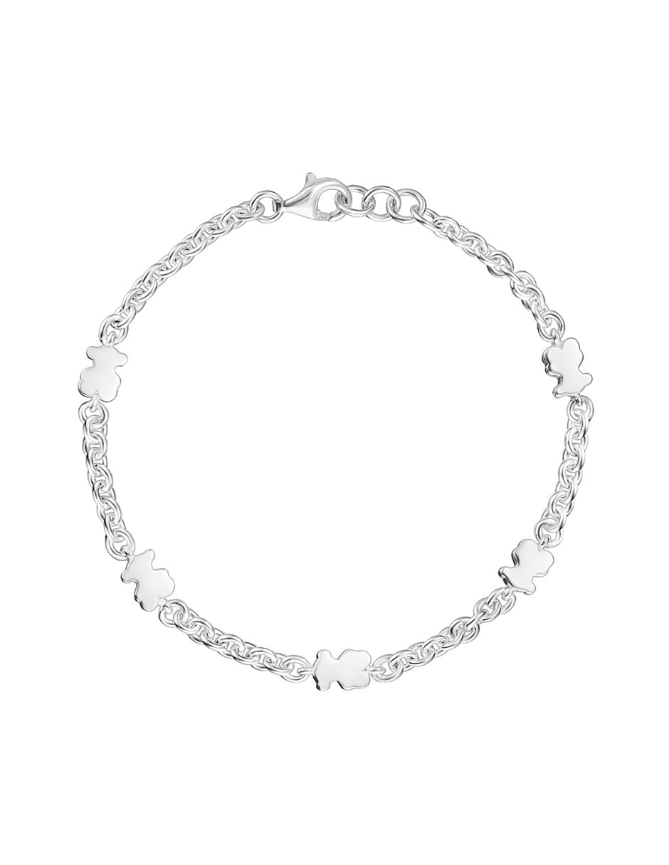 Pulsera de plata P 925 Sweet Dolls con acabado liso Pulsera de plata P 925 Sweet Dolls con acabado liso