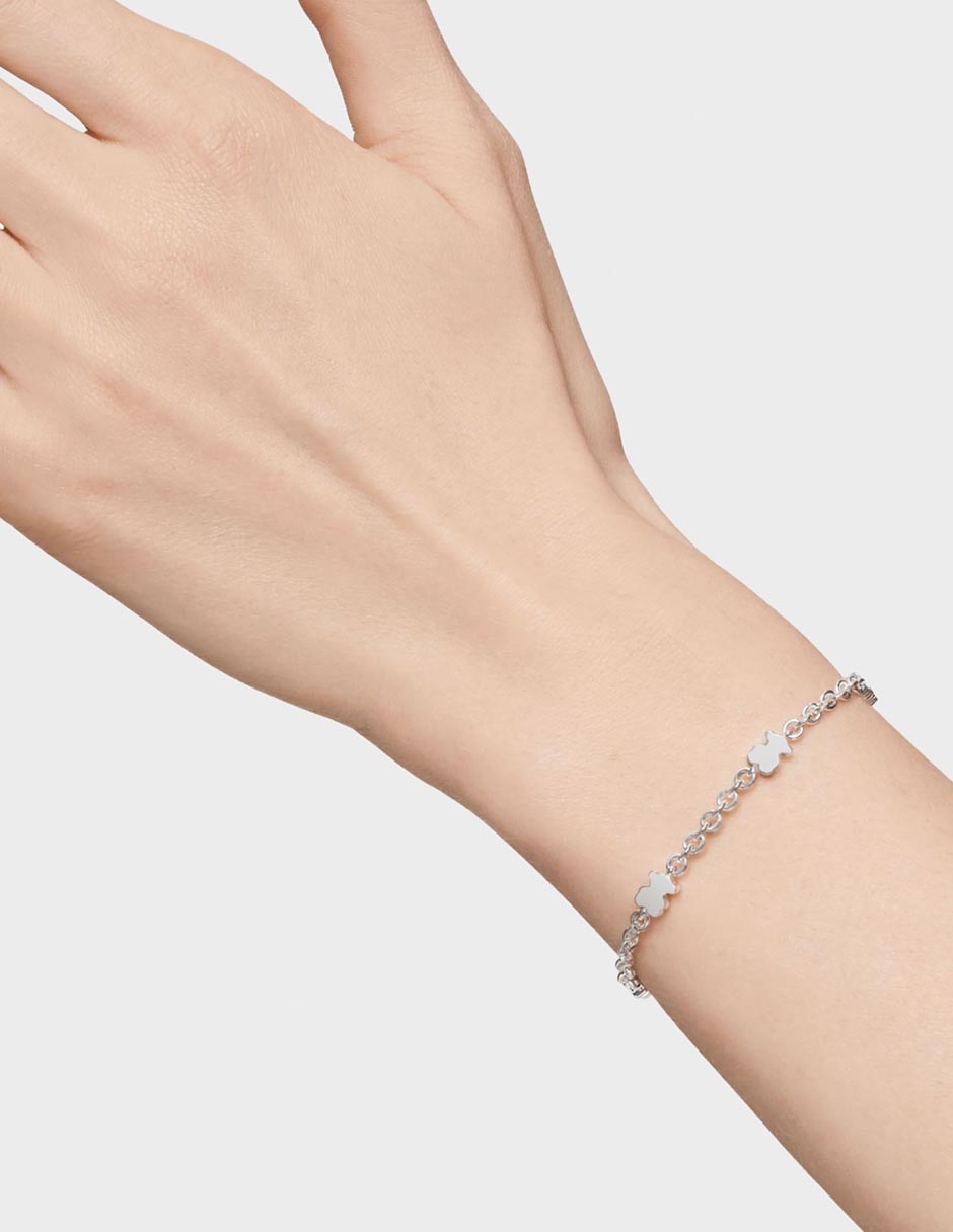 Pulsera de plata P 925 Sweet Dolls con acabado liso 6