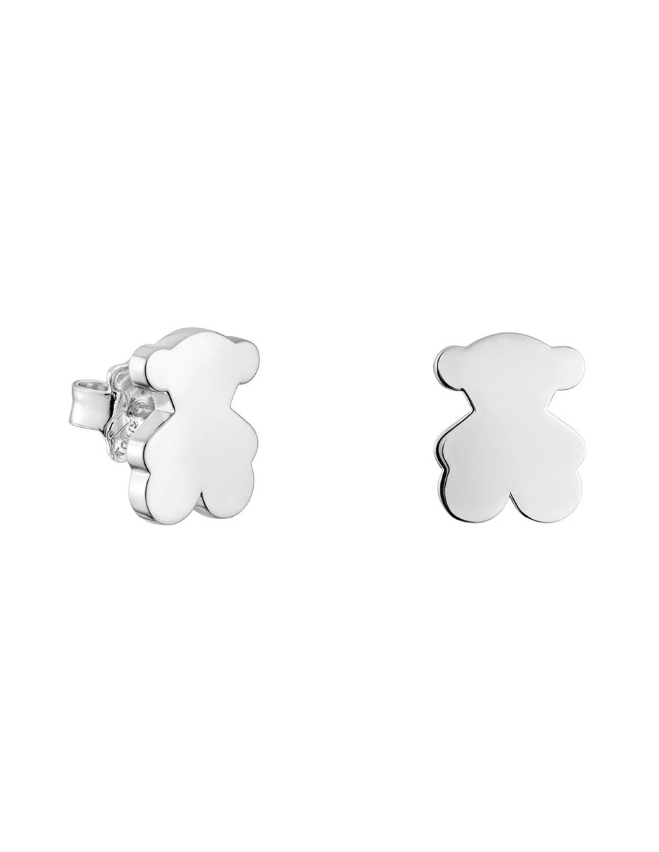 Aretes de oso Sweer Dolls de plata P 925 con acabado brillante