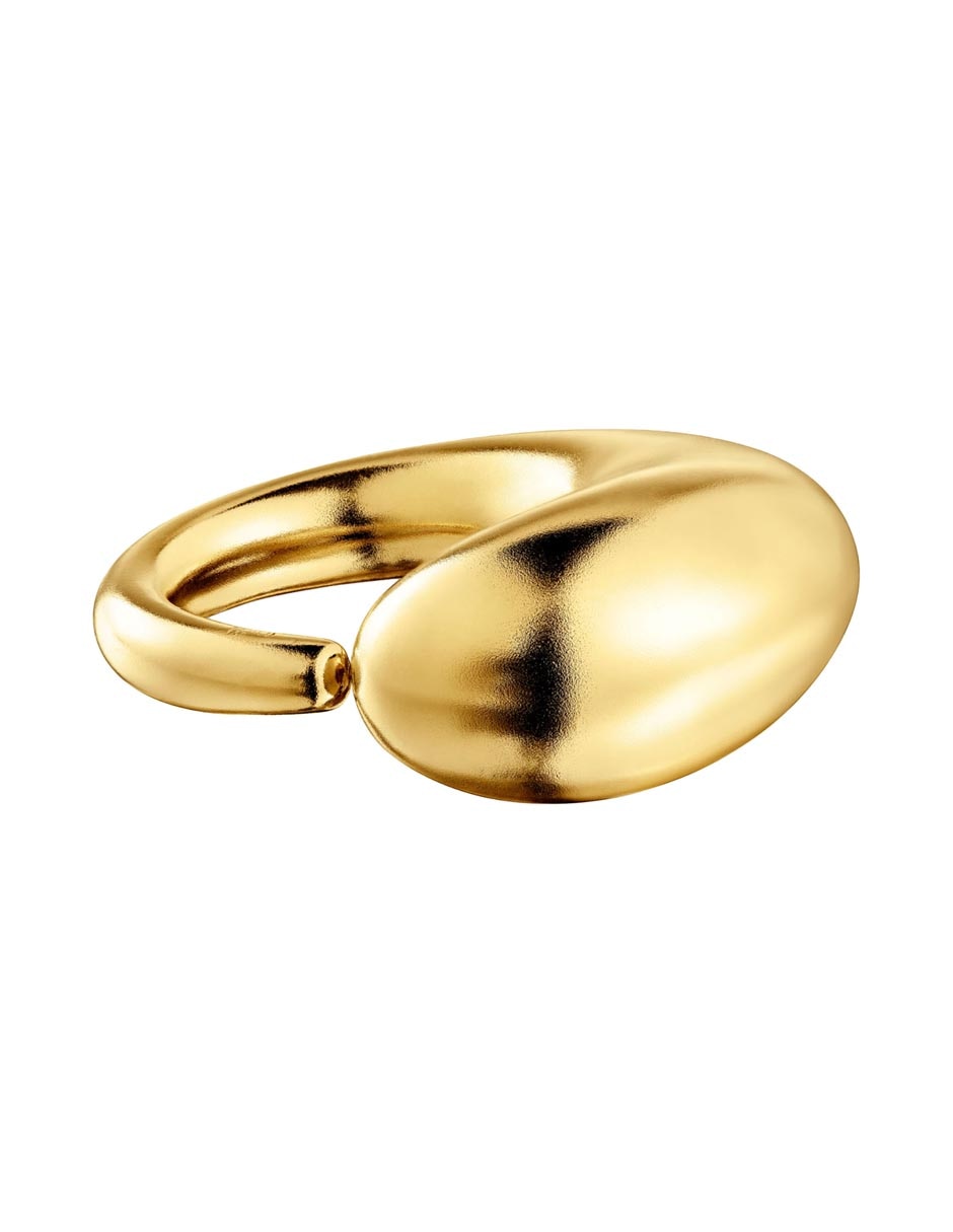 Anillo Balloon de plata P 925 con acabado baño de oro Anillo Balloon de plata P 925 con acabado baño de oro