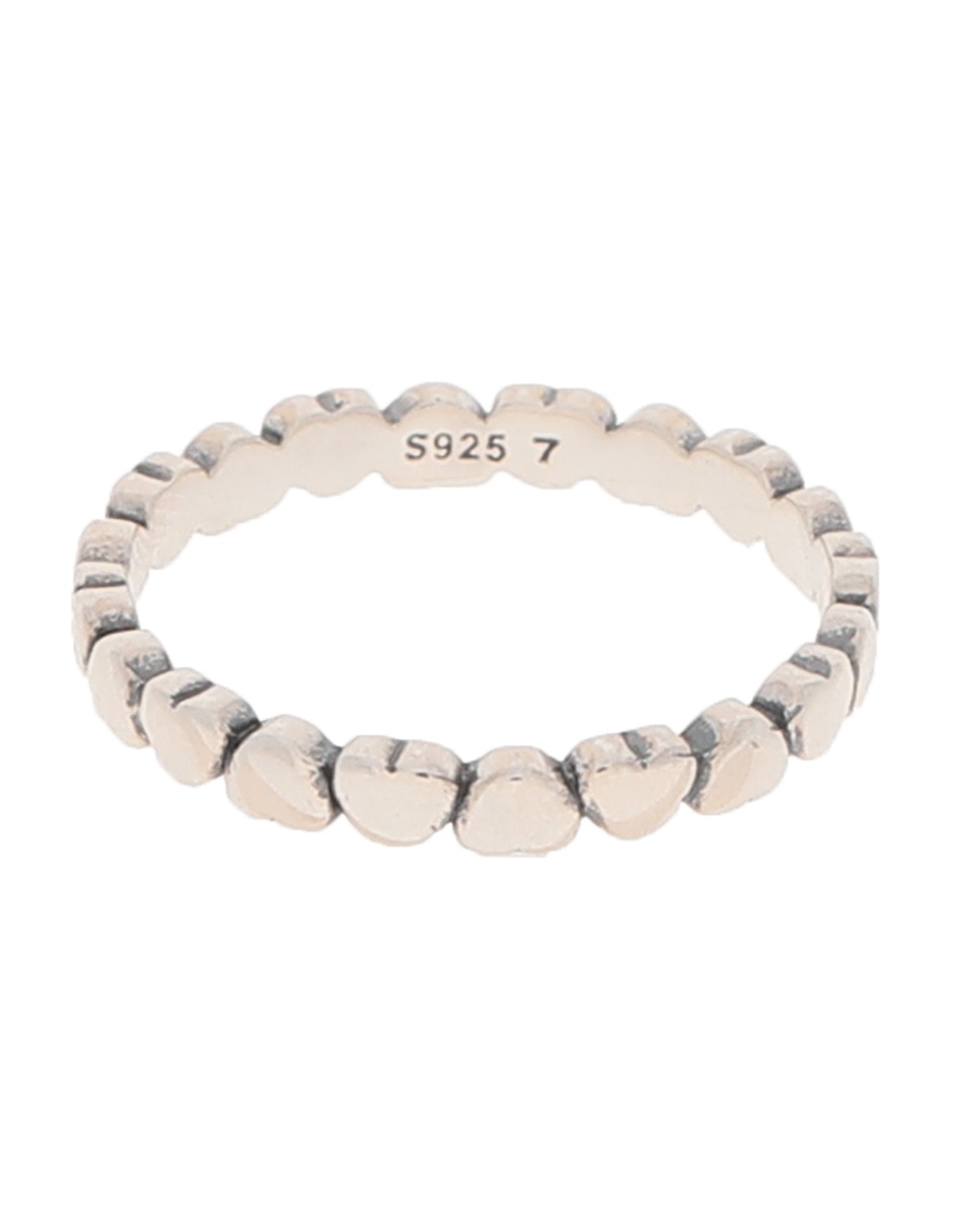 Anillo de corazón P 925 de plata