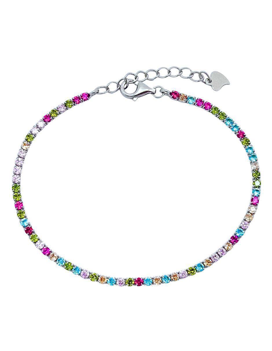 Brazalete de plata P 925 con acabado lustre Brazalete de plata P 925 con acabado lustre