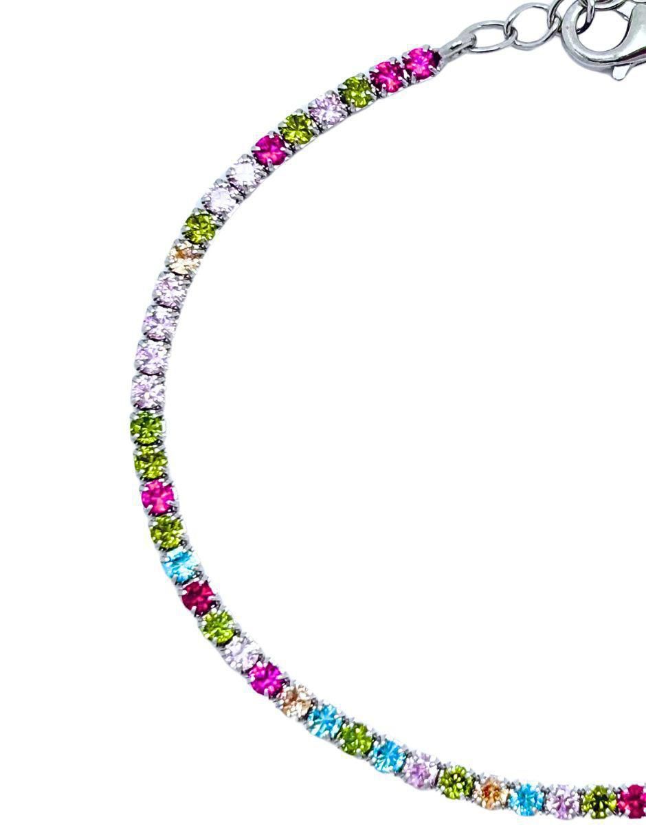 Brazalete de plata P 925 con acabado lustre 2