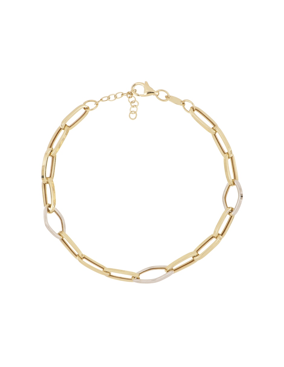 Pulsera de oro amarillo 14 k Dinasti