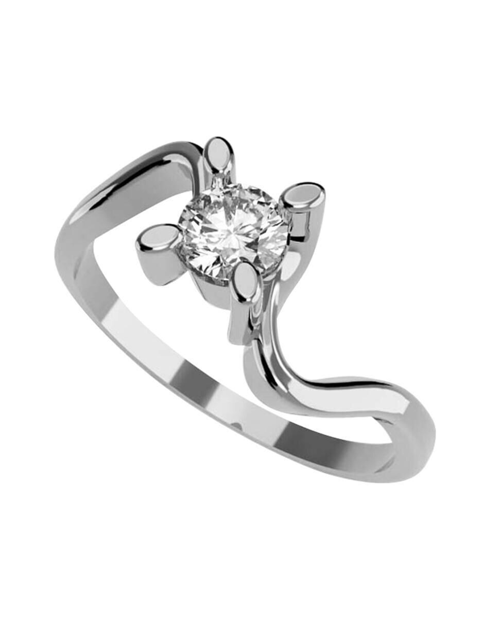 Anillo de compromiso de oro 14 k 1