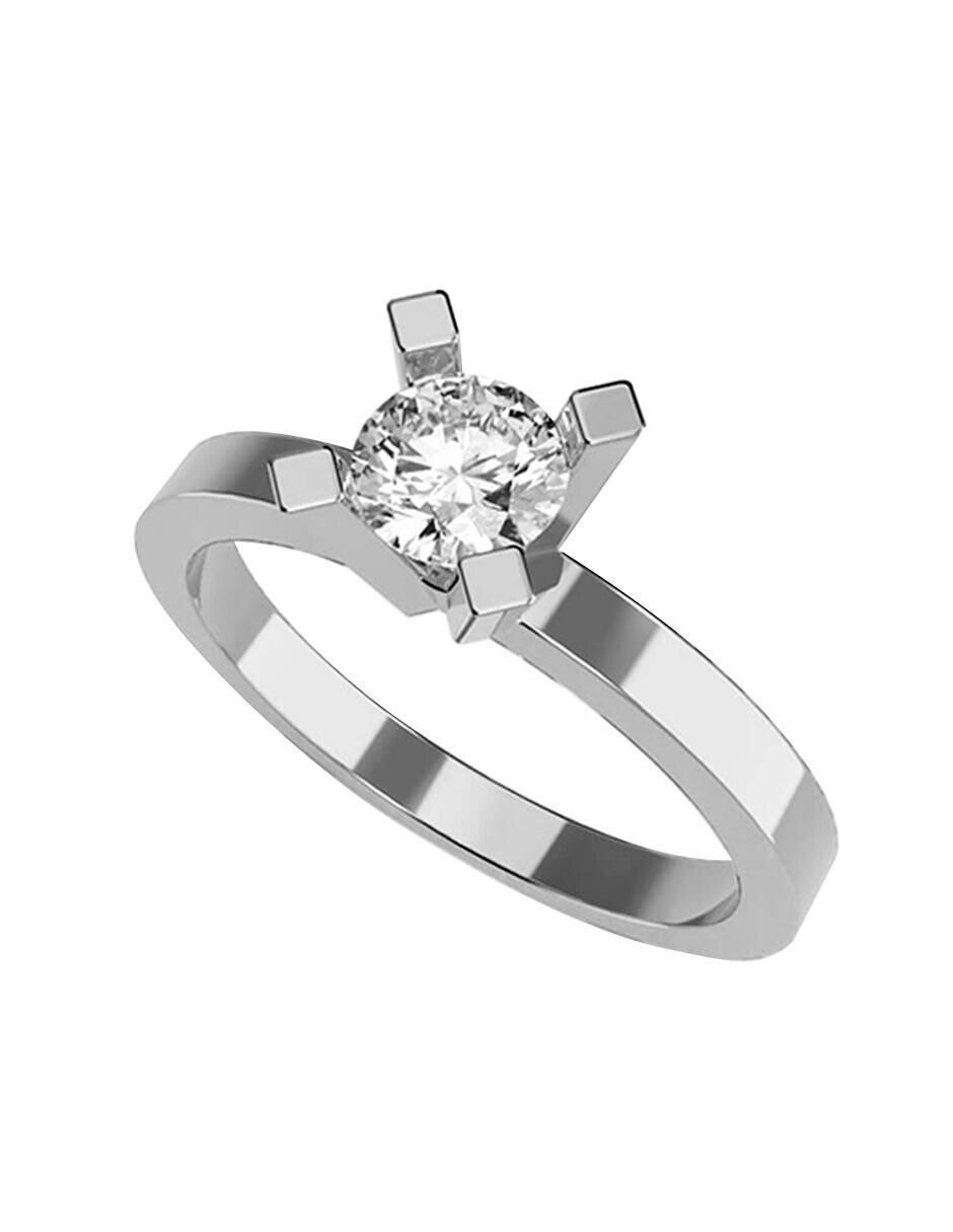 Anillo de compromiso de oro 14 k 1
