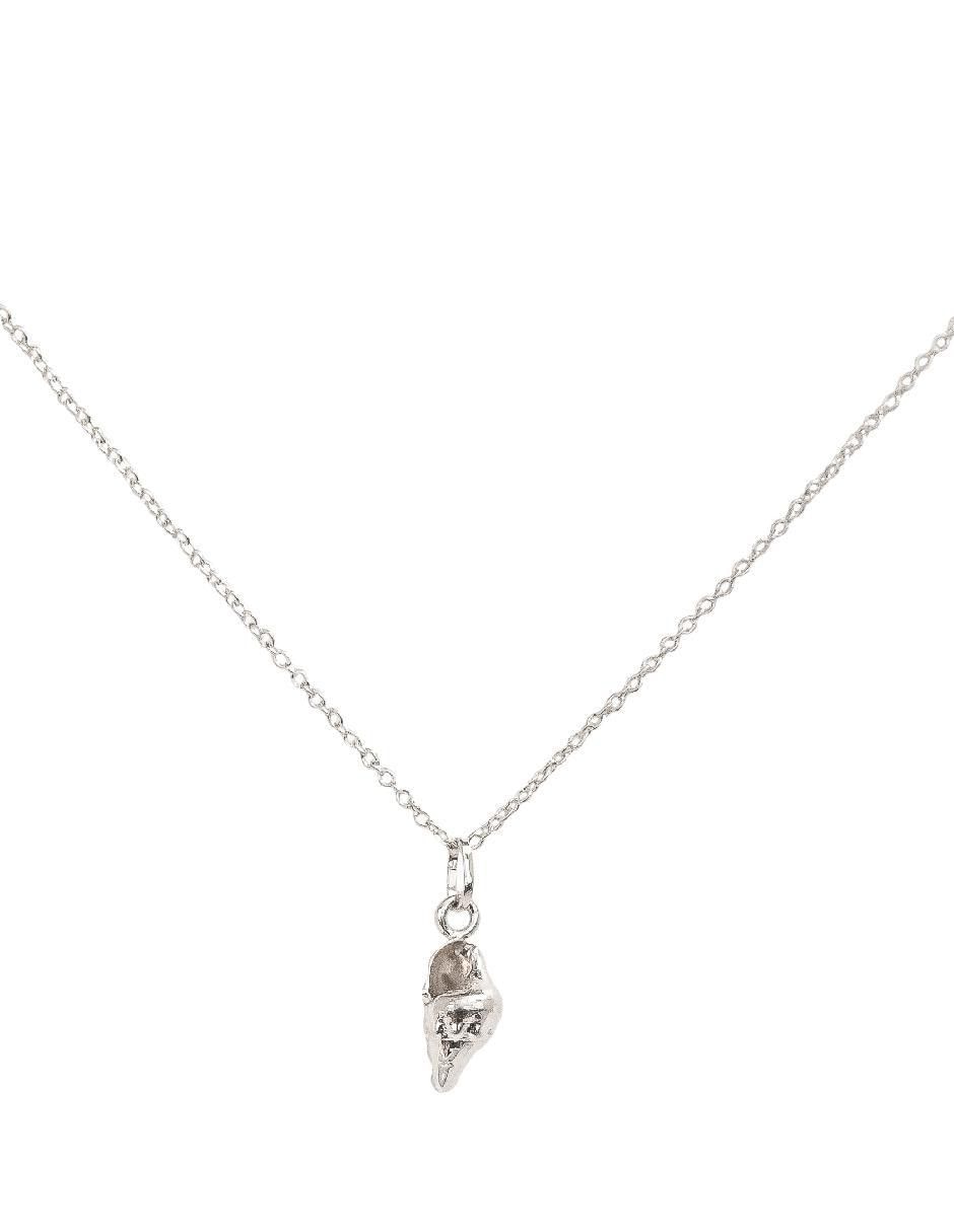 Collar con dije de plata P 925 Collar con dije de plata P 925