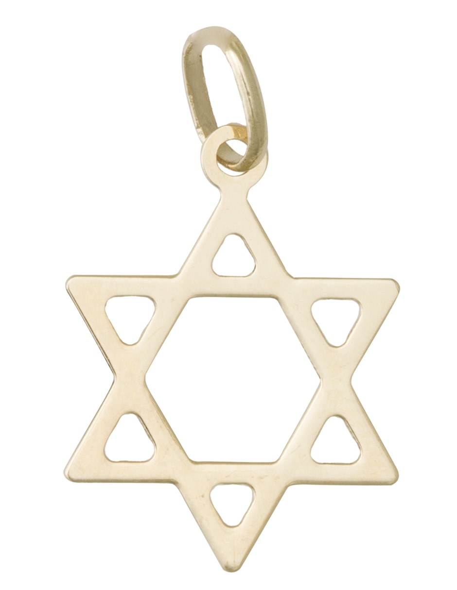 Dije de estrella de oro 14 K 2