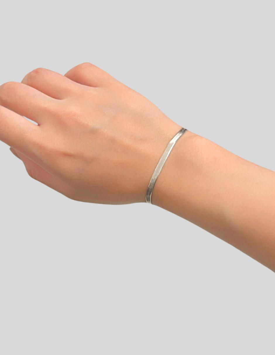 Pulsera de plata P 925 con acabado lustre 2